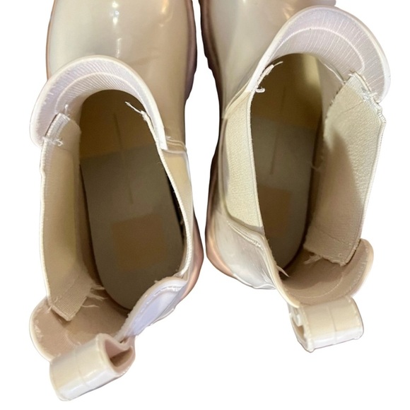 Dolce Vita Ivory Waterproof Chelsea Rain Boots | Size 8 - Picture 8 of 8